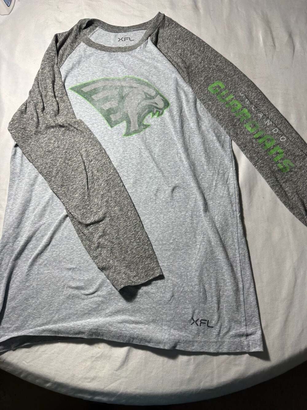 XFL Orlando Guardians Long Sleeve Raglan Graphic T-Shirt